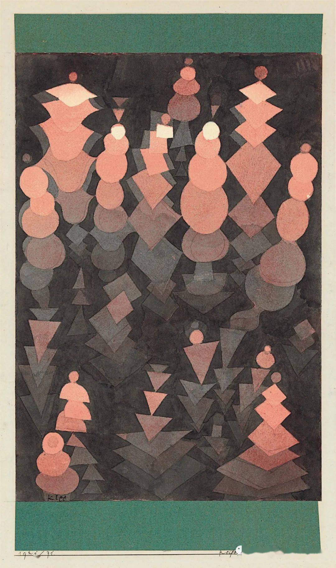 Maturation de la croissance - Paul Klee