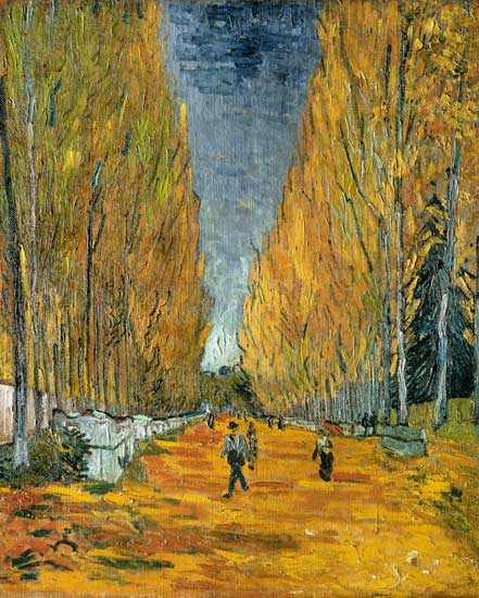 Les Alyscamps - Van Gogh