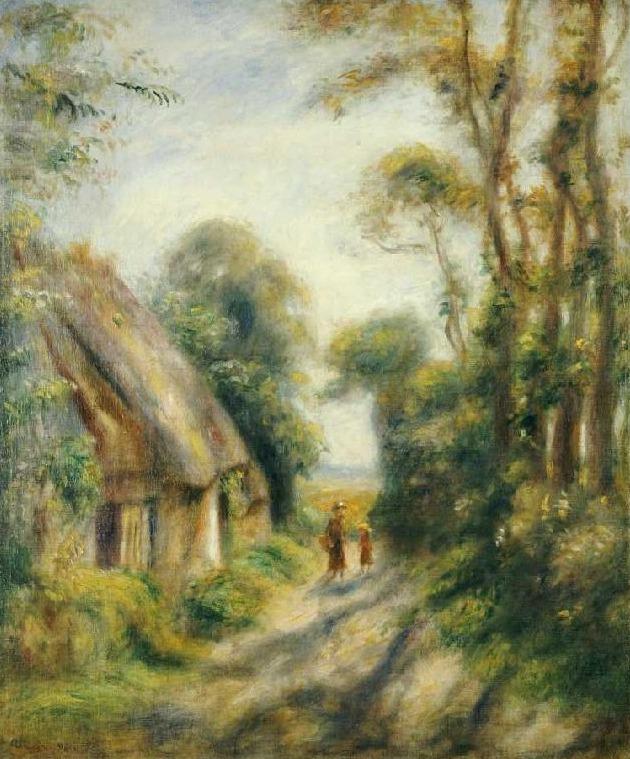 A la périphérie de Berneval - Pierre-Auguste Renoir