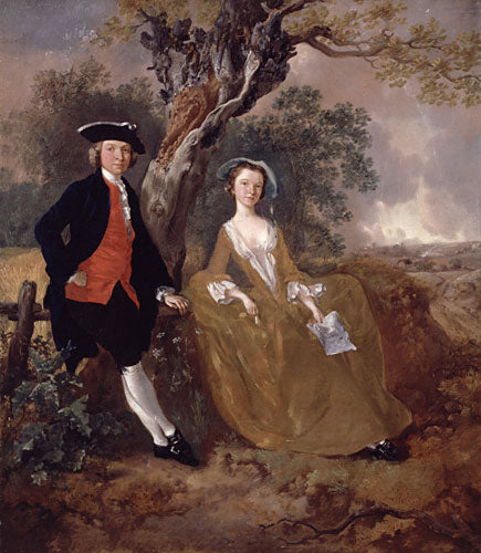 Un couple inconnu dans un paysage - Thomas Gainsborough