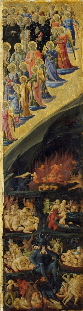 Le Jugement dernier (autel ailé, panneau droit) - Sandro Botticelli