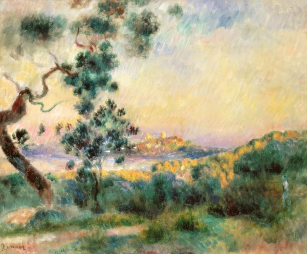 Vue d'Antibes - Pierre-Auguste Renoir