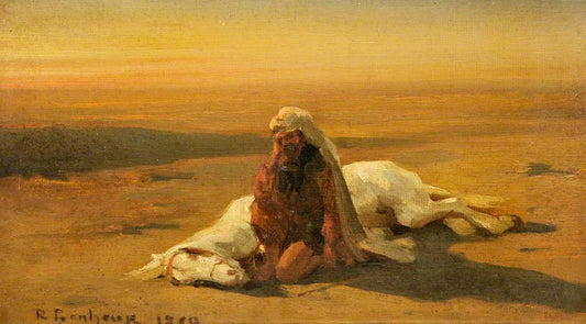 Arab and a Dead Horse - Rosa Bonheur