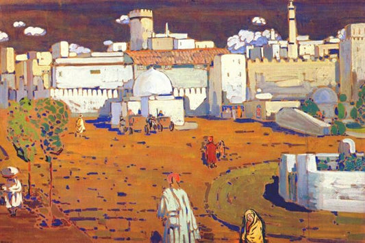 Ville arabe - Vassily Kandinsky