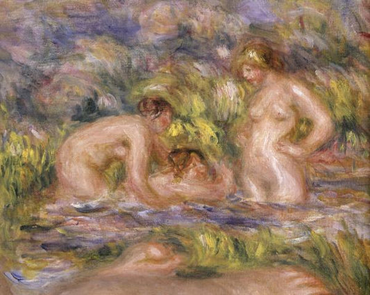 Baigneurs 1918 Détail - Pierre-Auguste Renoir