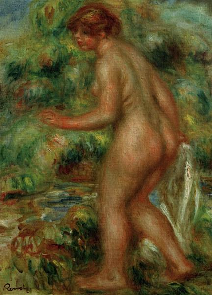 La Baigneurs - Pierre-Auguste Renoir
