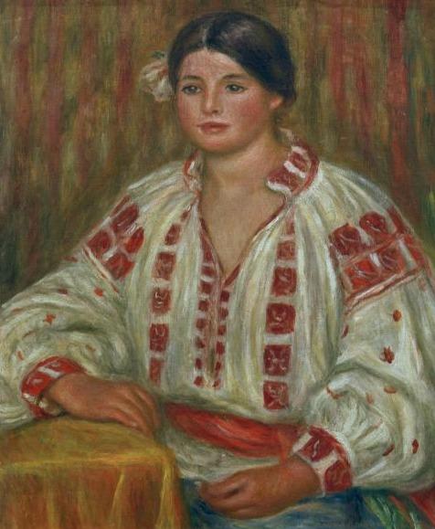 Die bulgarische Bluse (La mouche du coche) - Pierre-Auguste Renoir