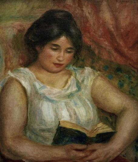lecture de Gabrielle - Pierre-Auguste Renoir