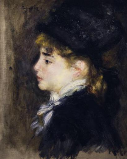 Portrait de femme (Margot) - Pierre-Auguste Renoir