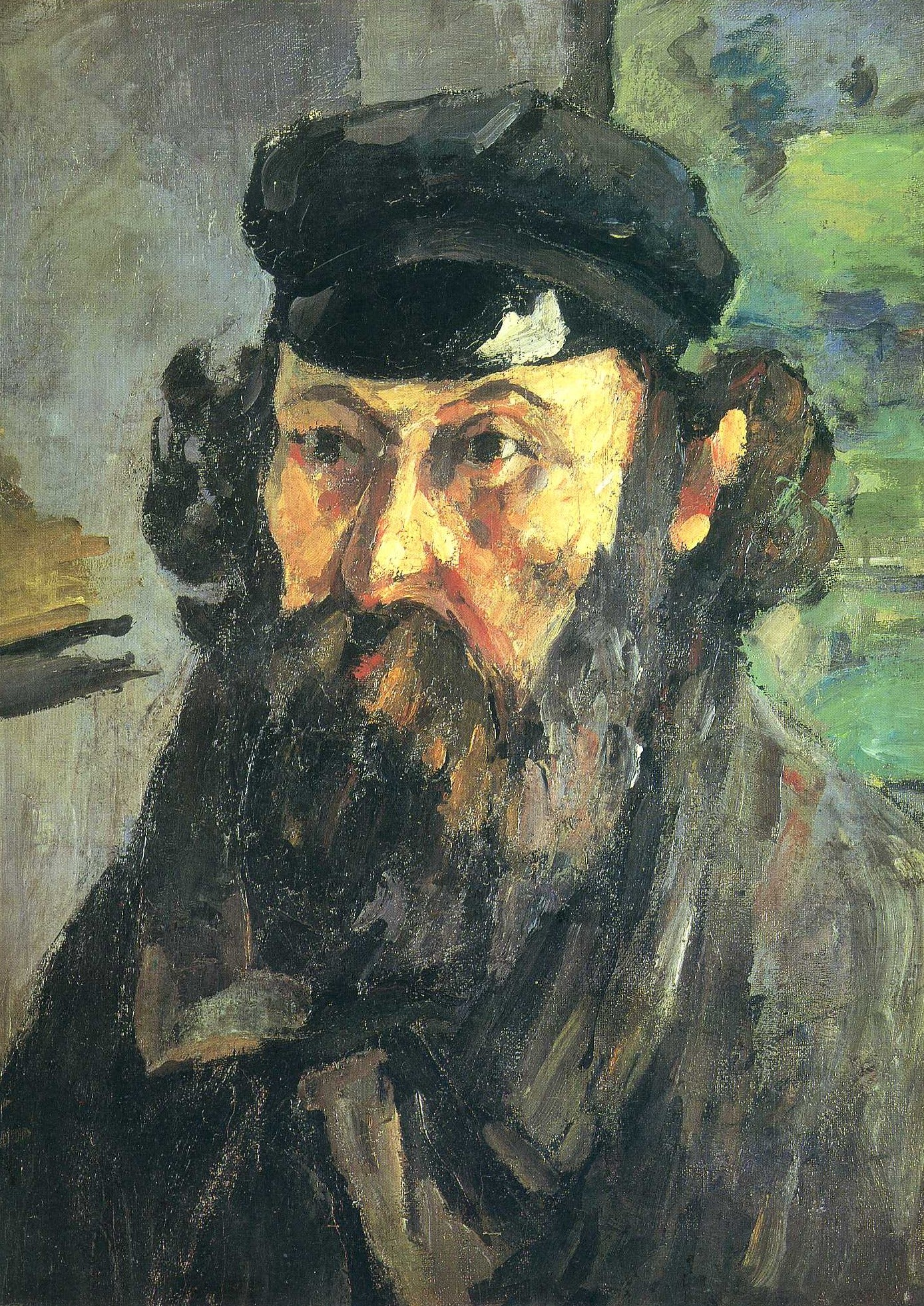 Auto-portrait avec le chapeau - Paul Cézanne