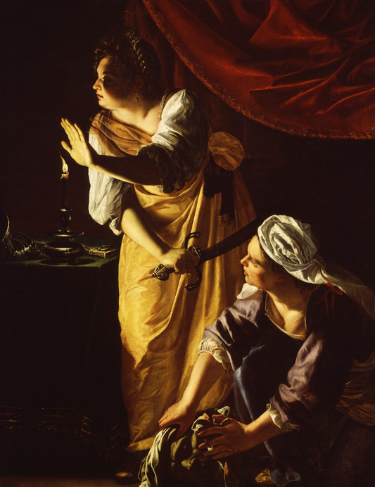 Judith et sa servante avec la tête d'Holopherne - Artemisia Gentileschi