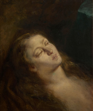 Madeleine dans le désert - Eugène Delacroix