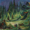 La forêt enchantée - Edvard Munch