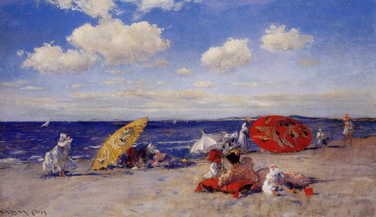 At the seaside - William Merritt Chase