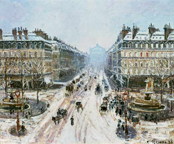 Avenue de l'Opéra - Edouard Manet