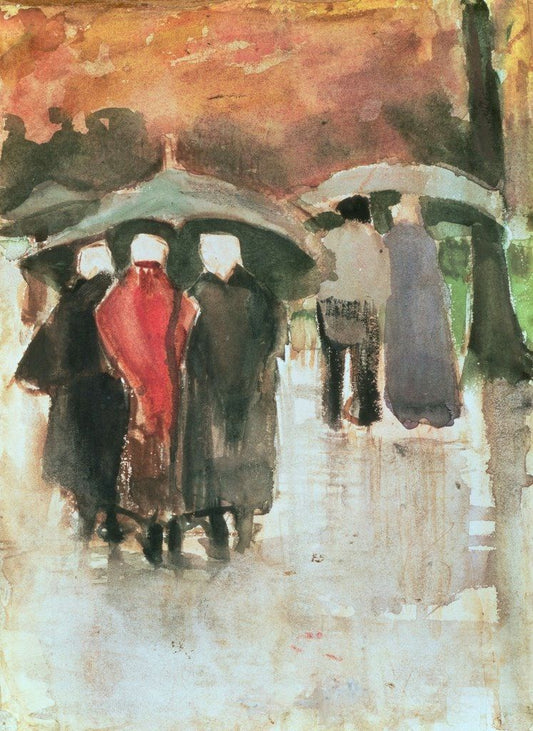 Sous la pluie - Van Gogh