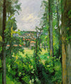 Auvers, vue de la périphérie - Paul Cézanne