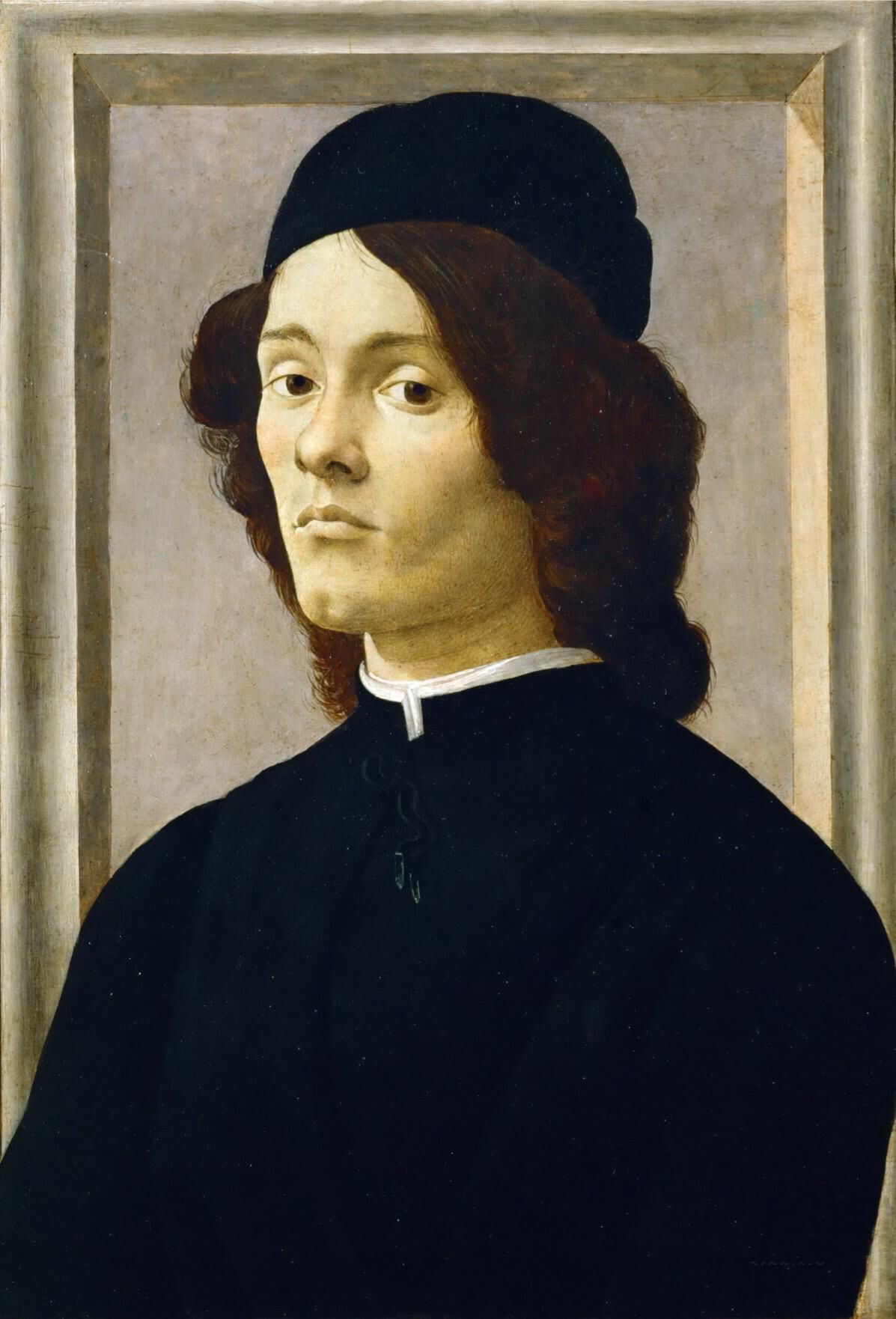 Portrait d'un homme - Sandro Botticelli