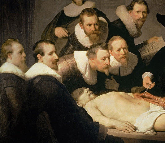 La leçon d'anatomie du Dr. Nicolaes Tulp, 1632 - Rembrandt van Rijn