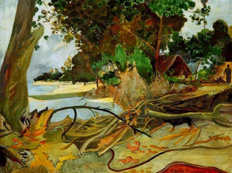 Te burao (Hibiscus) - Paul Gauguin