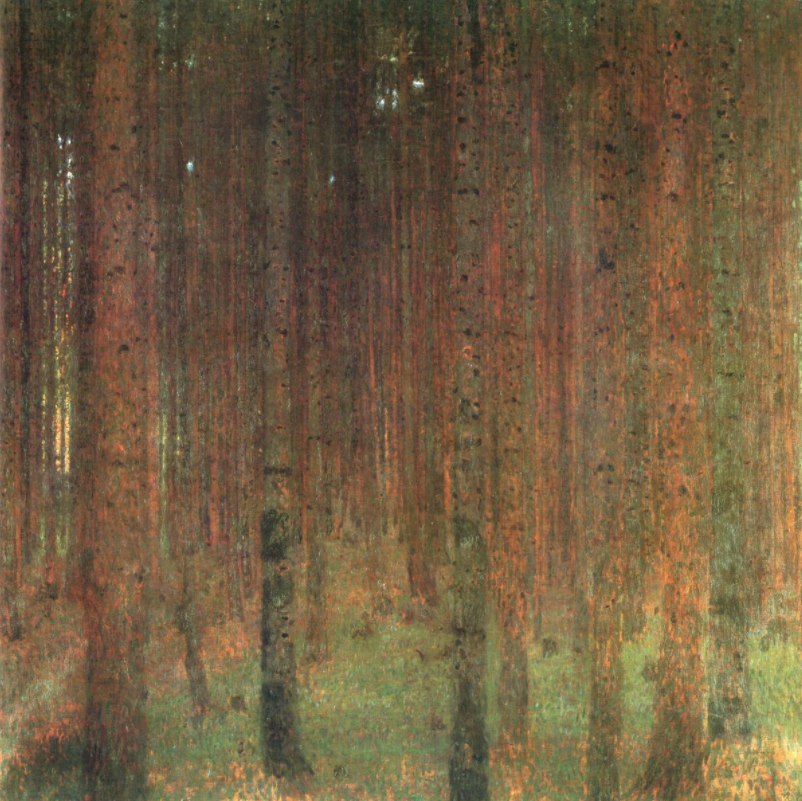 Forêt de pins II - Gustav Klimt