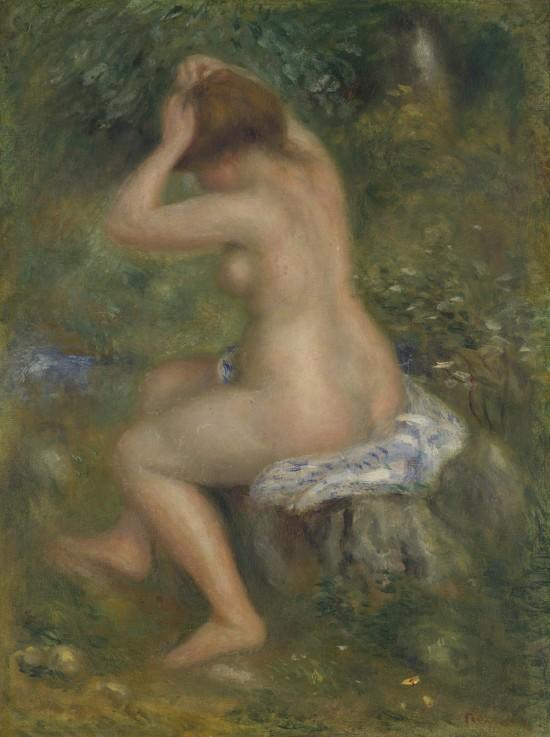 Un baigneur - Pierre-Auguste Renoir