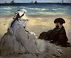 Sur la plage - Edouard Manet