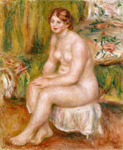 Une baigneuse - Pierre-Auguste Renoir