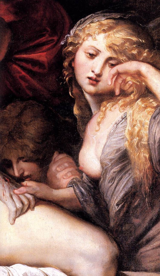 Marie-Madeleine, détail de La Déposition - Peter Paul Rubens