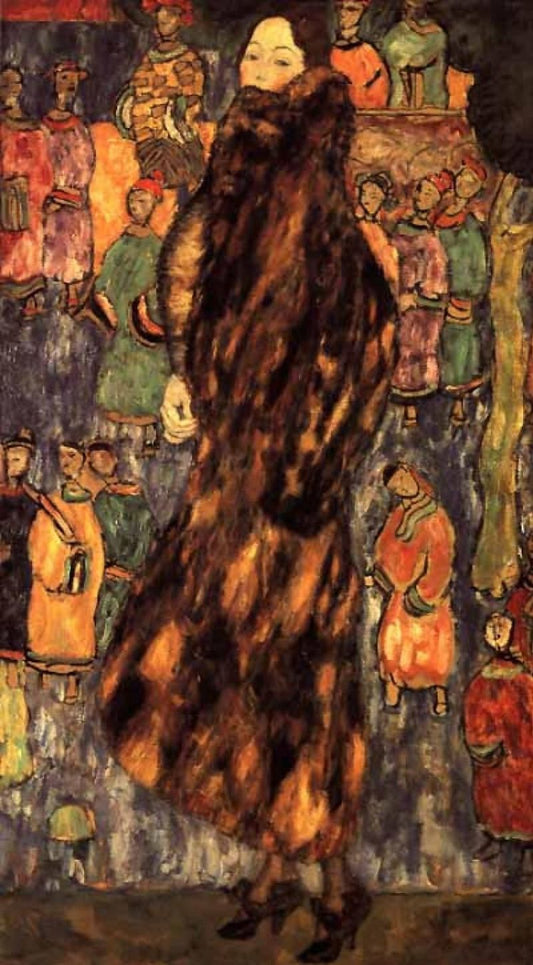 La fourrure du putois (inachevé) - Gustav Klimt