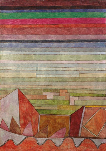 Vue dans le pays de fruit - Paul Klee