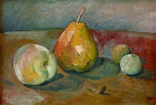 Nature morte avec des poires - Paul Cézanne