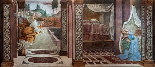 Annonciation pour S.Martino - Sandro Botticelli