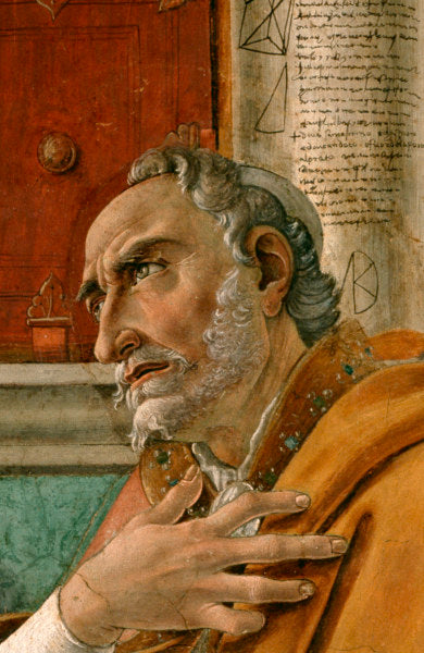 St. Augustine, détail - Sandro Botticelli
