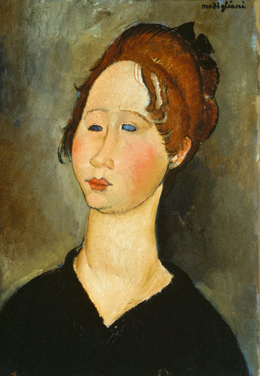 Femme bourguignonne - Amadeo Modigliani