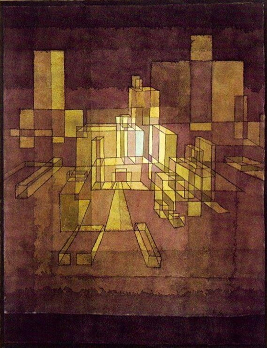 Perspective de la ville, 1928 - Paul Klee