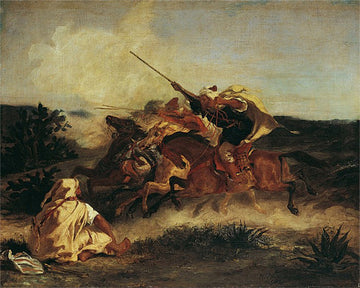 Fantaisie arabe - Eugène Delacroix
