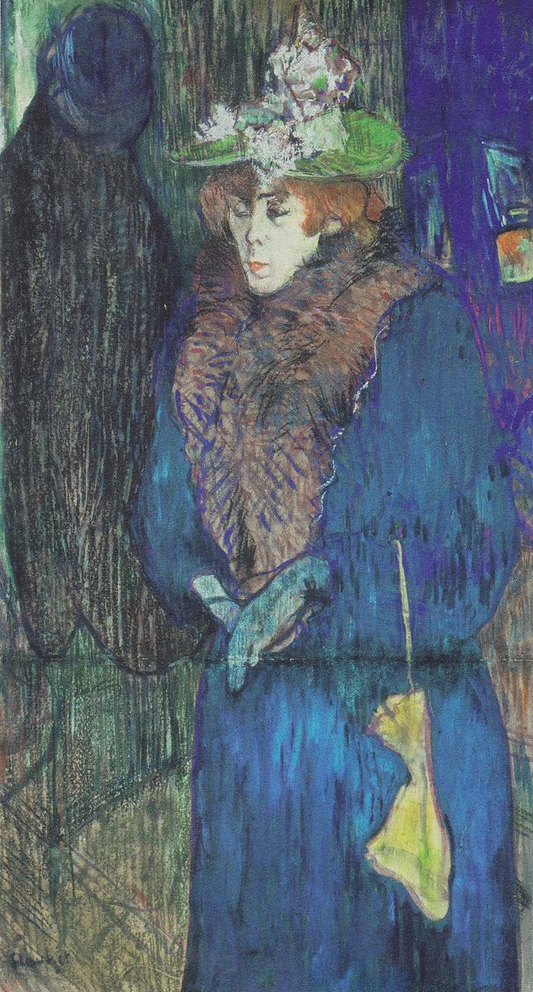 Portrait de Jane Avril - Toulouse Lautrec