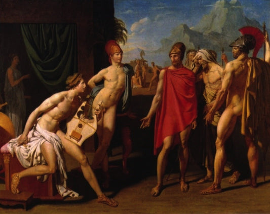 Achille recevant les envoyés d'Agamemnon - Jean-Auguste-Dominique Ingres