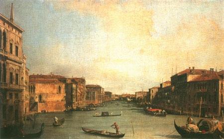 Le Canal Grande du Palazzo Balbi - Giovanni Antonio Canal