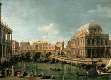 Canaletto / San Giacometto, Venice - Giovanni Antonio Canal
