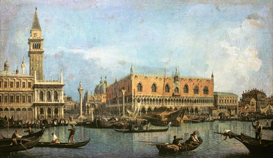 Le Molo et la Piazzetta San Marco, Venise - Giovanni Antonio Canal