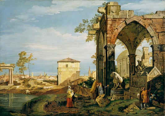 Capriccio avec motifs de Padoue - Giovanni Antonio Canal