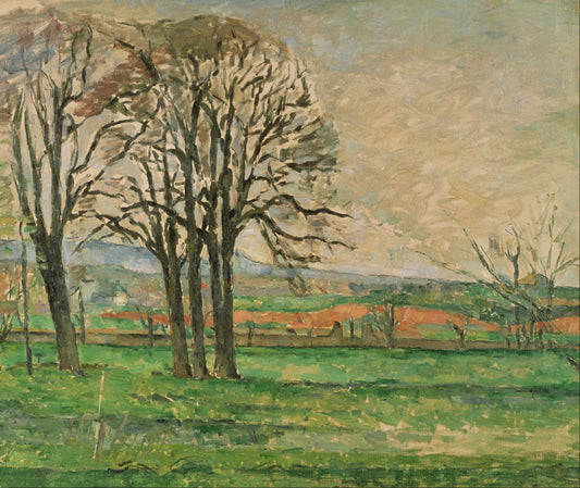 Les arbres nus au Jas de Bouffan - Paul Cézanne