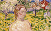 Jeune femme et boutons d'or - Edvard Munch