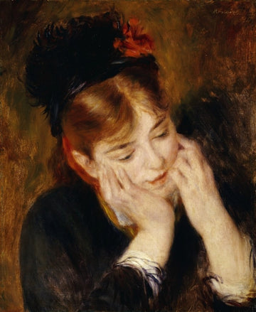 La contemplation - Pierre-Auguste Renoir