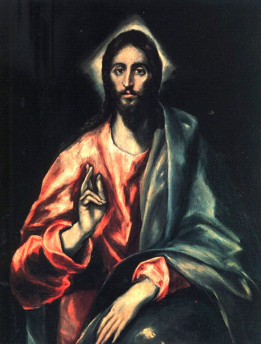Christ as Saviour - El Greco