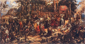 Christianization of Lithuania A D 1387 - Jan Matejko