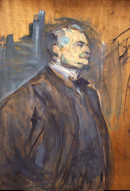 Portrait de M. Manzi - Toulouse Lautrec