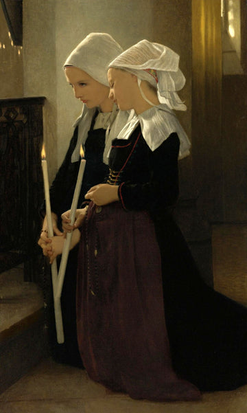 Prière à Sainte Anne d'Auray - William Bouguereau